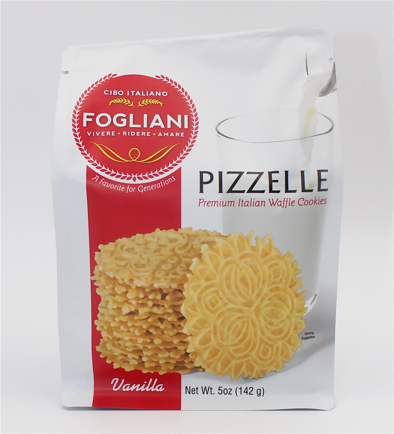 Pizzelle Cookie Bag Fogliani Foods